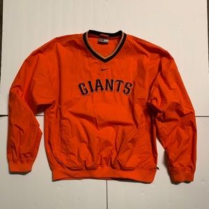 Nike SF Giants windbreaker crewneck
